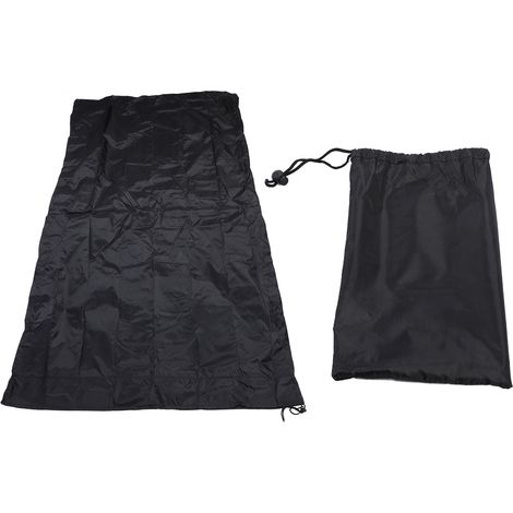 Sac à feuilles pour tracteur de pelouse, tissu Oxford 210D, collecteur d'herbe de grande capacité avec cordon de serrage pour tondeuse