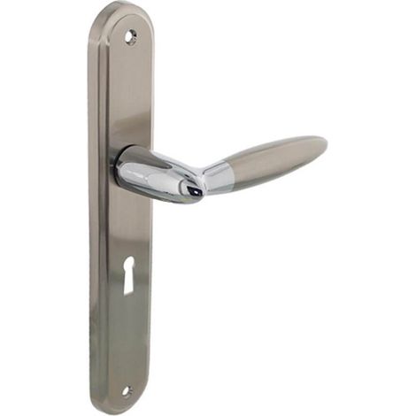 Poignée de porte classique Elen Clé chromée 56mm - 0016.168224