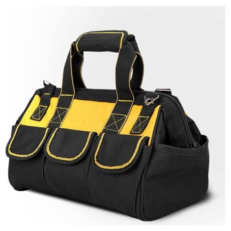 Werkzeugaufbewahrungsbox und -koffer, multifunktionale Werkzeugtasche aus Oxford-Gewebe, Elektrotasche, Mehrzwecktasche, wasserdichte Schutztasche, Werkzeugset