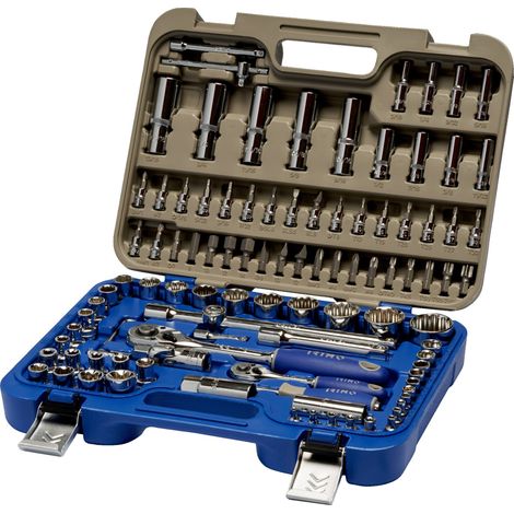 IRIMO JUEGO CARRACA 1/4"-1/2" PULGADAS (ESTUCHE 103 PZ.