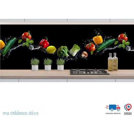 Crédence : Bain de légumes - Alu composite - 120 - 60 (1/3)