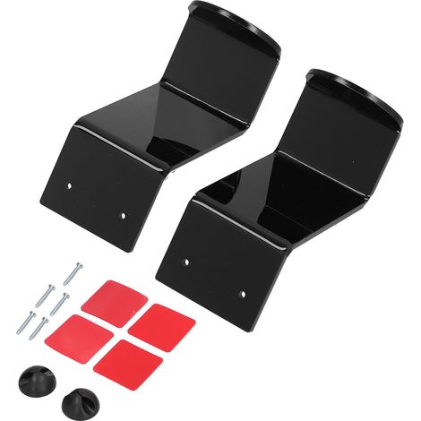 Support pour casque audio, crochet de suspension pour casque, support pour manette de jeu, support de bureau noir (1/5)
