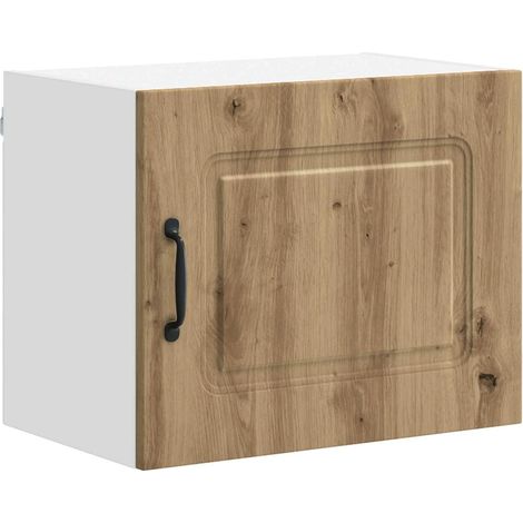 Armario de cocina diseño elegante almacenamiento interior 50 x 31 x 40 cm madera noble roble artesanal 020053591 (1/5)
