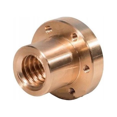 Tuerca trapezoidal con brida Tr. 24x5 izquierda (1/5)