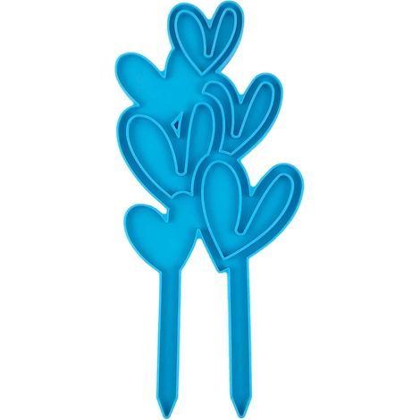 1 lot d'étiquettes pour plantes de différents types - Moules à étiquettes mignons pour plantes en pot - Moules en silicone durable, adaptés à une utilisation en intérieur (1/4)