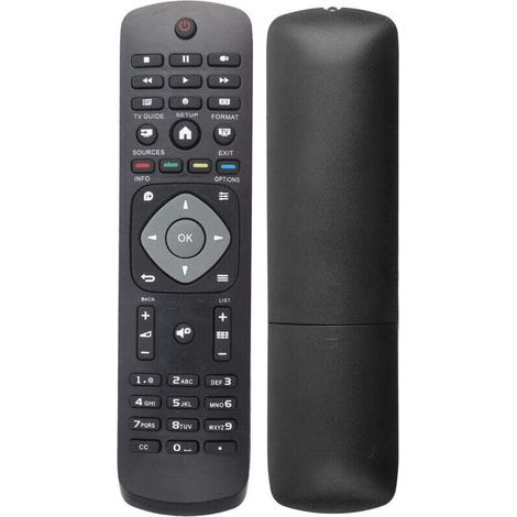 Universal replacement remote control for Philips LCD smart TVs