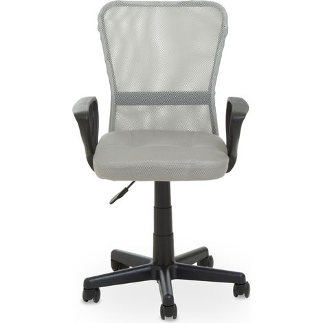 Premier Housewares Stratford Light Grey Office Chair (1/5)