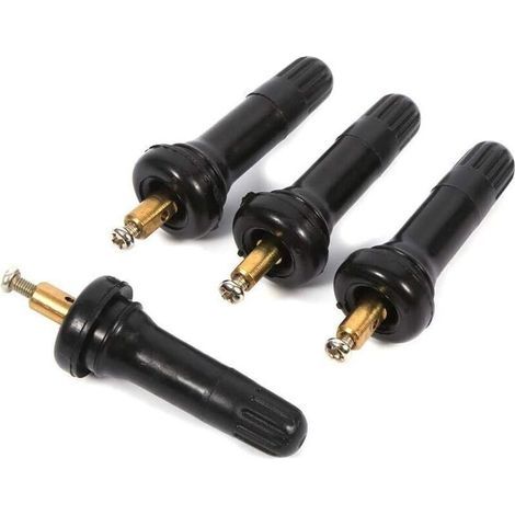 4Pcs Tire Pressure Sensor Valve for TPMS Valve Pressure Sensor, Explosion-Proof Rubber Valve Stem for Car (1/5)
