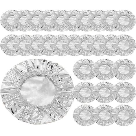 Couvre-Bols Réutilisables 30 Pièces Extensibles, Réutilisables et Isolantes Couvercles Cuisine Bols Résistants Chaleur Pour Maison Pique-Nique Barbecue Camping Randonnée Hayon Fête (1/5)