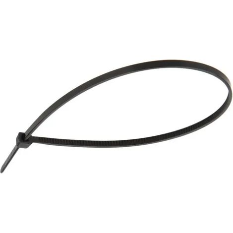 FASCETTA A STRAPPO PER CABLAGGIO mm 3,6 x 140 pz 100 - nero - MADE IN ITALY