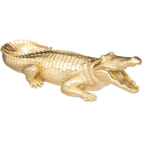 Coccodrillo victor h.39cm in resina - Atmosphera créateur d'intérieur