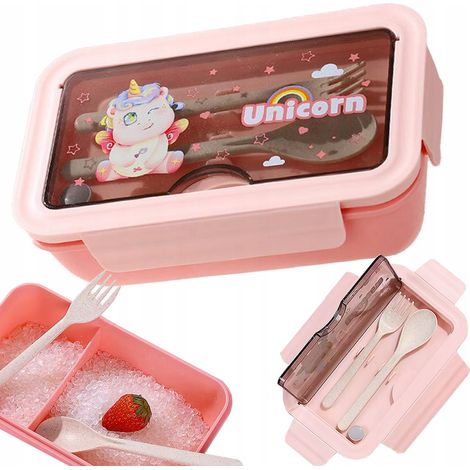 Frühstücksbehälter 1,1L HXD6627 rosa (72) GABA (1/5)
