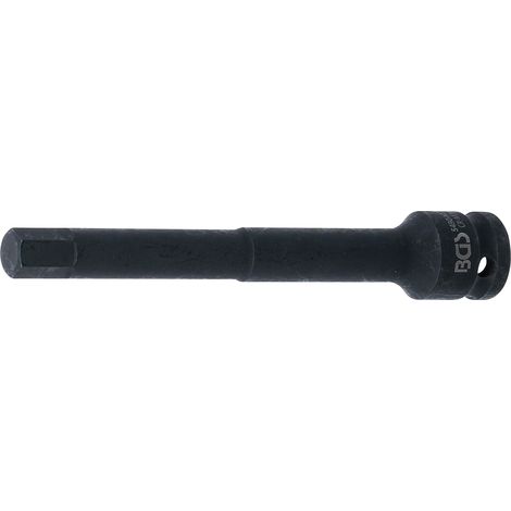 Kraft-Bit-Einsatz  Länge 150 mm  Antrieb Innenvierkant 12,5 mm (1/2")  Innensechskant 12 mm (1/3)