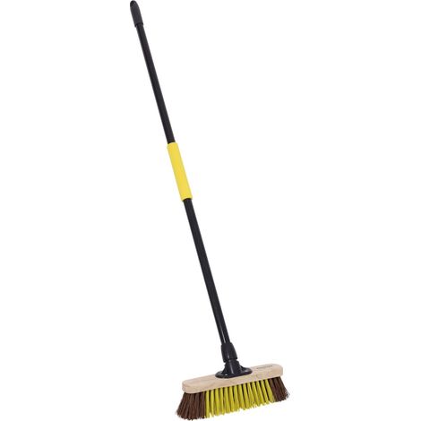 BULLDOZER Dual Fill Bass/PET Broom - Heavy Duty, 11 Inch