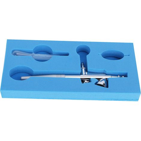 Kit aérographe pour céramique, outil de bricolage, peinture en aérosol, maquettes, jet d'encre, droit, simple action, G-136, diamètre du trou : 0,3 mm (1/5)