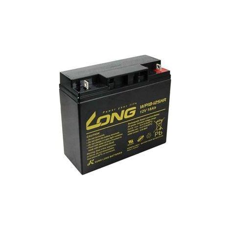 Batería SLA 18Ah 12V Negra Compacta