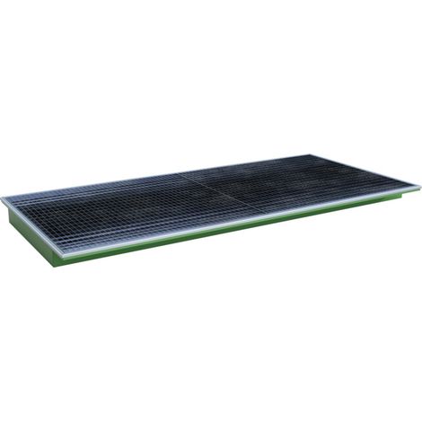 Bauer Südlohn Bac suspendu avec insert PE EHW 2700 PE, peint, vert réséda (1/2)