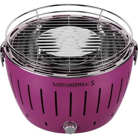LotusGrill G280 barbacoa portátil compacta violeta
