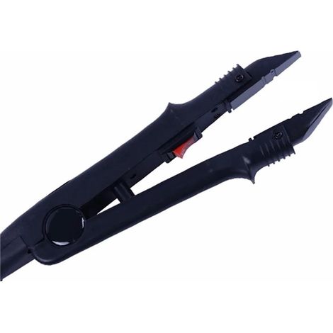 Extension De Cheveux Professionnelle, Pointe A/B/C, Connecteur Thermique En Fer À Fusion, Outil, Outils D'extension, 1 Pièce Gain Temps Efficace(B tip Black) (1/5)