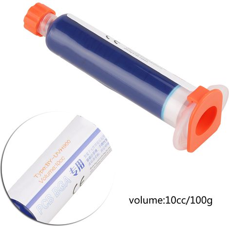 Pâte à souder liquide à flux polymérisable aux UV pour circuit imprimé BGA (1/5)
