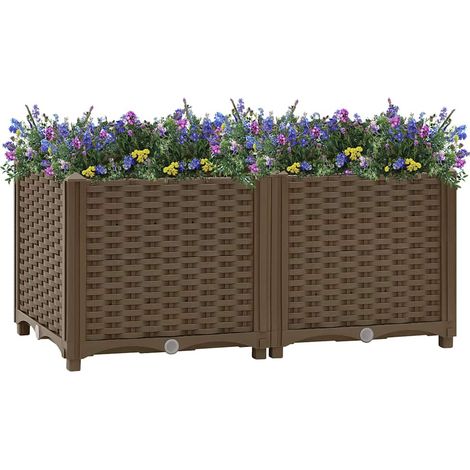 Maison Exclusive - Hochbeet 80x40x38 cm Polypropylen (1/5)