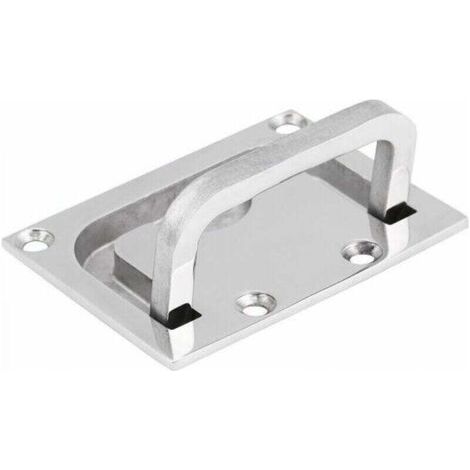 Boucle de plancher en acier inoxydable 316, boucle de pont marine, poignée de trappe, poignée de RV (7657mm) (1/5)
