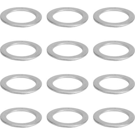 120 Pièces Rondelles Métalliques Plates en Acier Inoxydable 8mm Intérieur 11mm Extérieur pour Bricolage et Réparation (1/5)