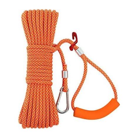 Clothesline, Braided Polyester, 10 m, 200 kg Breaking Strength, Patented Lock, Garden (1/5)