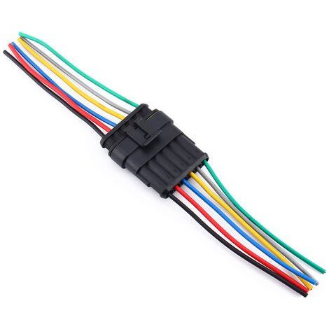 Connecteur électrique étanche à 6 broches pour voitures (1/5)