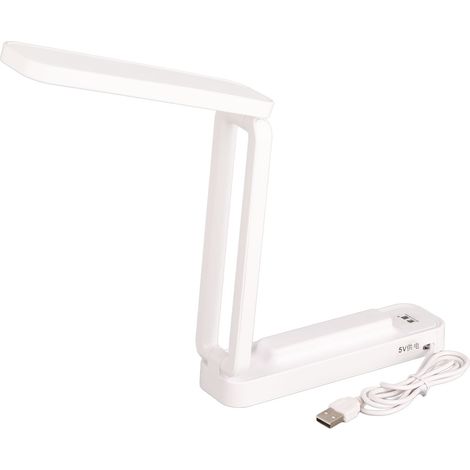 de bureau pliable et portable à brancher lampe de table à