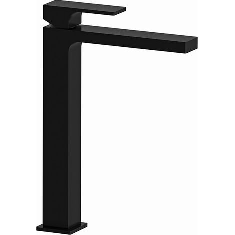 Miscelatore lavabo alto nero opaco serie Absolute (1/3)