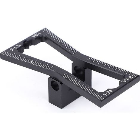 Tool of guidance for the work of the wood, gauge of marking, Seal to queue dovetail aluminum (1/5)