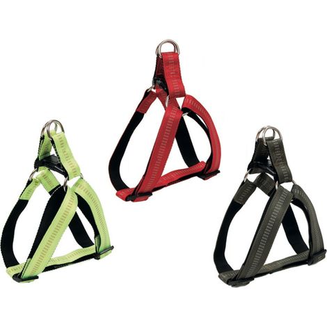 Pettorina Per Cani Regolabile E Resistente Modello Color Doggy, misuraMcoloreVerdone (1/4)