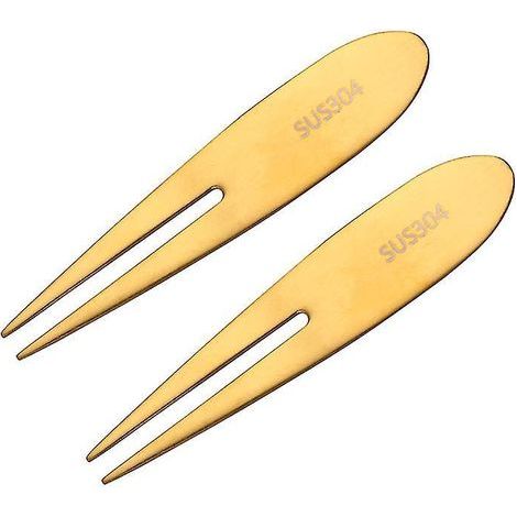 Nouvelle fourchette à fruits en acier inoxydable (lot de 2) (1/3)