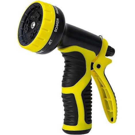 Garden hose nozzle, high pressure hose sprayer with 10 modes