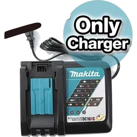 Batteria per elettroutensili Makit 18V agli ioni di litio, capacità 6000mAh, ricarica rapida 3A (1/2)