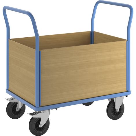 eurokraft pro, Chariot plate-forme avec panneaux en bois, avec