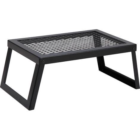 Barbecue pliable portable pour feu de camp, brasero en acier, barbecue d'extérieur pour pique-nique. (1/5)