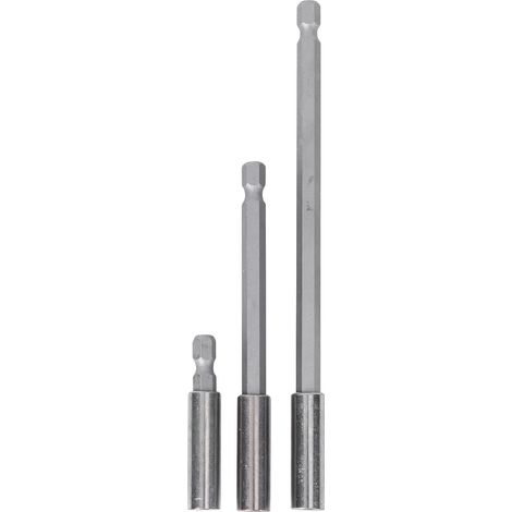 Lot de 3 Porte-Embouts Magnétiques 1/4" - 60 mm 100 mm 150 mm (1/5)