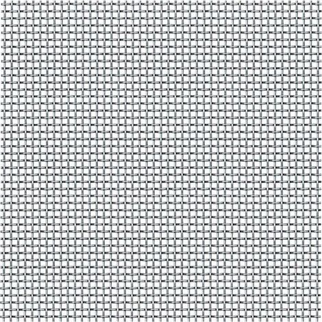 2 x Grillage Inox 304 Anti Insectes et Rongeurs  Treillis Métallique Maille Fine 20 Mesh, Grille D'aération Carrée 250 x 250 mm (1/5)