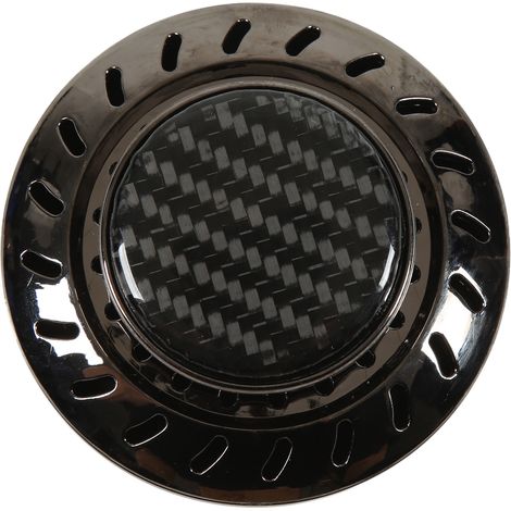 Désodorisant pour voiture en forme de disque volant, longue durée, aromathérapie avec 2 huiles essentielles, décoration noire (1/5)