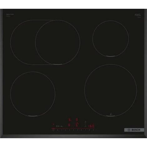 Bosch PIF651HC1E Plaque de Cuisson Induction Noire