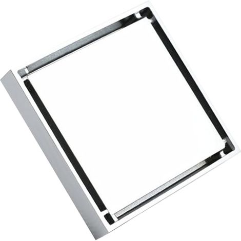 Scarico doccia in acciaio inox (argento), scarico per bagno (1/4)