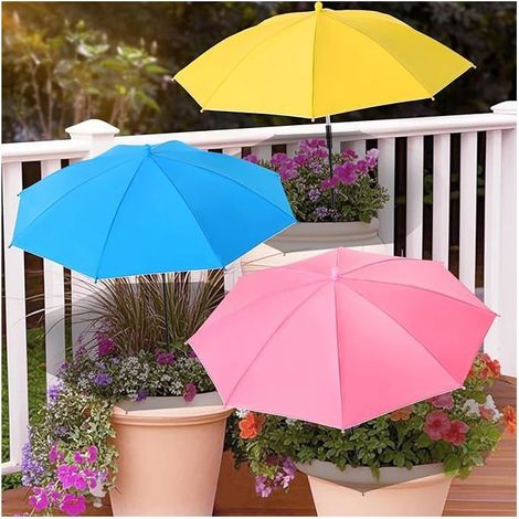 Lot de 3 parasols pour plantes d'extérieur – Ombrage de jardin à hauteur réglable pour plantes en pot, massifs et jardinières offr (1/5)