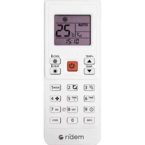 Karma Italiana CRC UNW1 mando a distancia IR inalámbrico Aire Acondicionado Botones