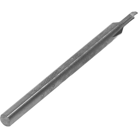 Fraise à queue d'aronde carbure 2 dents métrique 3mm × 45° × 40L outil de coupe métal (1/5)