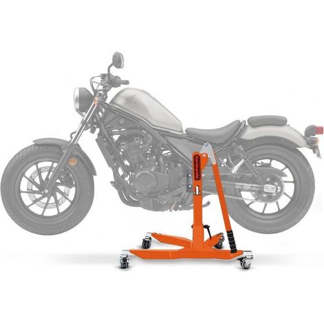 Cavalletto da officina CS Power per Honda Rebel 500 17-25 arancione