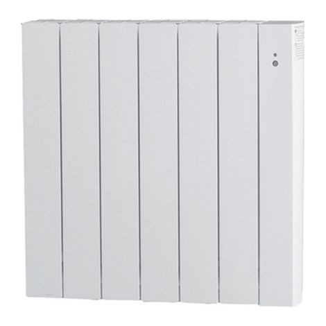 Atlantic – Radiateur à inertie digital 500W – Détection automatique – Programmable – Format horizontal – Pilotage intelligent – Confort doux et uniforme (1/4)