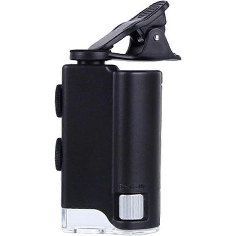Mini loupe de microscope Magnatiles, microscope à clipser pour téléphone portable (1/5)