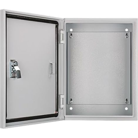Boîtier en acier au carbone ,250x300x160mm,coffret armoire électrique,IP66 étanche et anti poussière,boîte de jonction électrique extérieure intérieure (1/5)